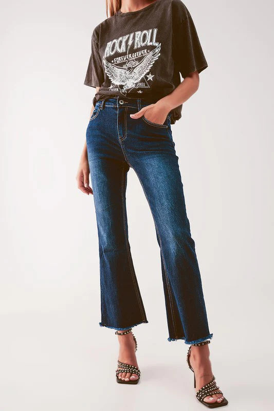 CROPPED JEANS-Brings attention to the hem in every style with a hemline just above the ankle. - Studio 653