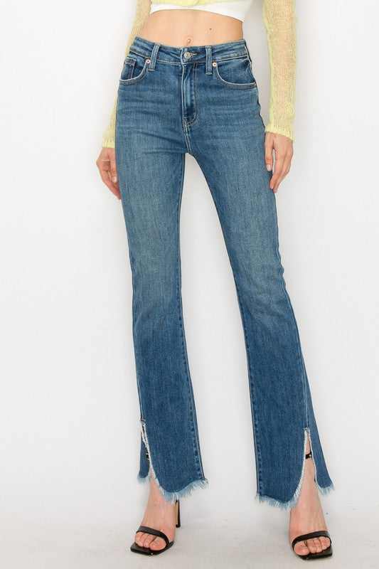 Artemis Vintage High Rise Boot Cut Jeans