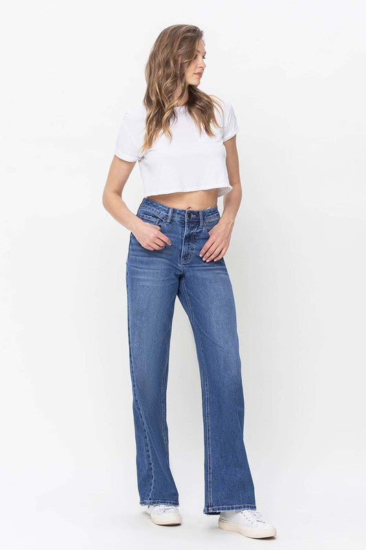 Vervet By Flying Monkey 90's High Rise Loose Fit Jeans