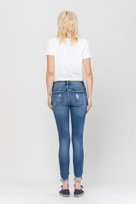 High-Rise Skinny Ankle Jeans - Studio 653
