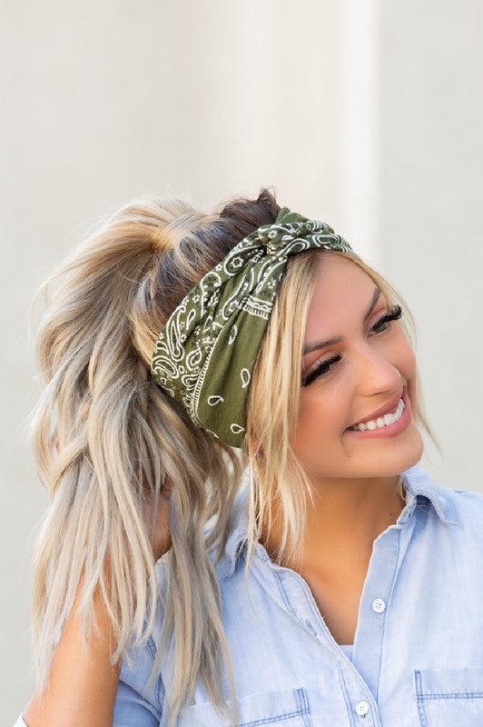 Bandana Twist Headwrap - Studio 653