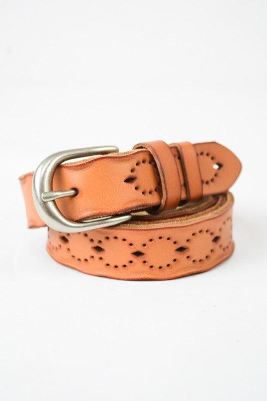 Bohemian Punched Out Belt - Studio 653
